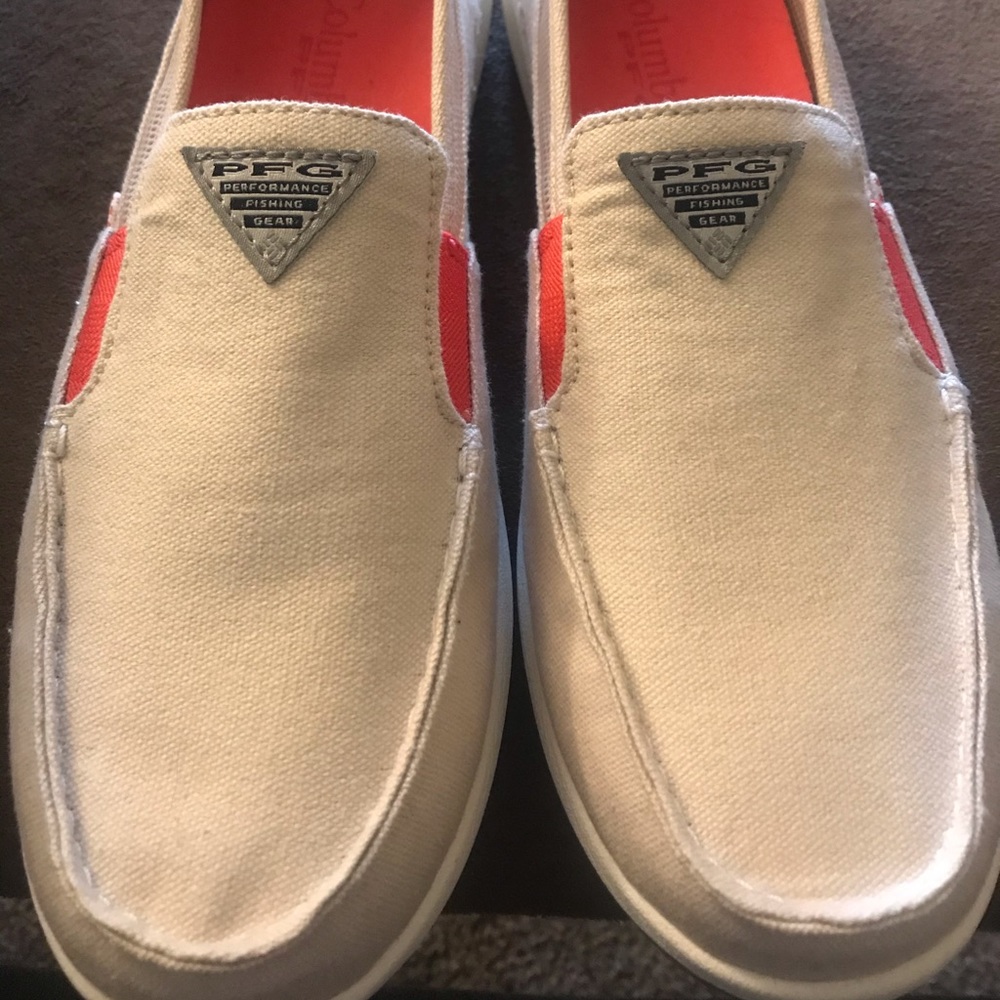Never been worn! Columbia slip on shoes.